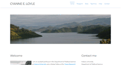 Desktop Screenshot of cyanneloyle.com